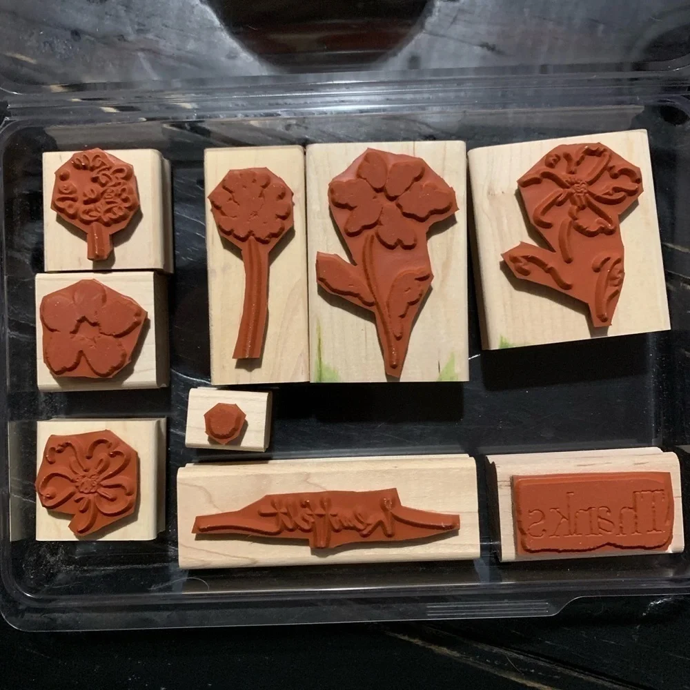 STAMPIN Up! Heartfelt Thanks - Set of 9 Stamps
